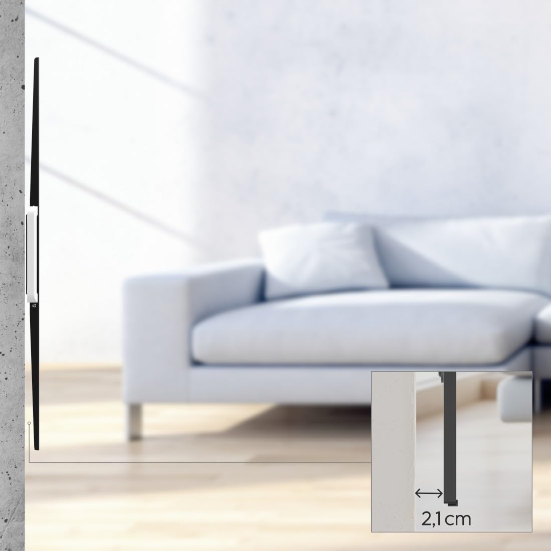 Hama 220817 46´´ 100´´ Wall Tv Bracket One Size