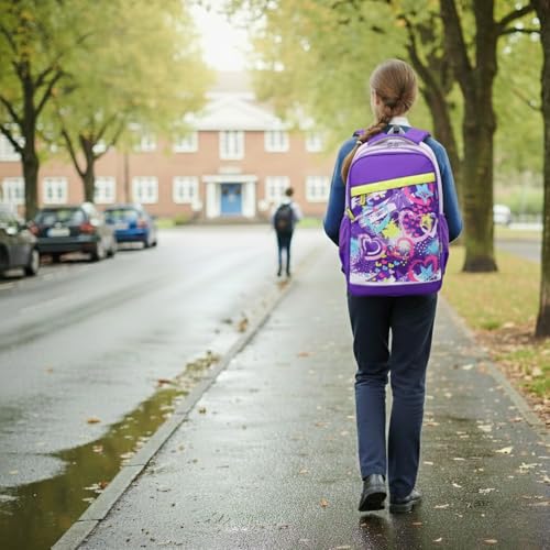 Image of VISMIINTREND School Bags for Girls & Boys 11-12, 13-14 Years, 12+ Years Old, Water Resistant, Laptop Casual Travel College School Backpack for Boys /Girls | Birthday /Rakhi Gifts