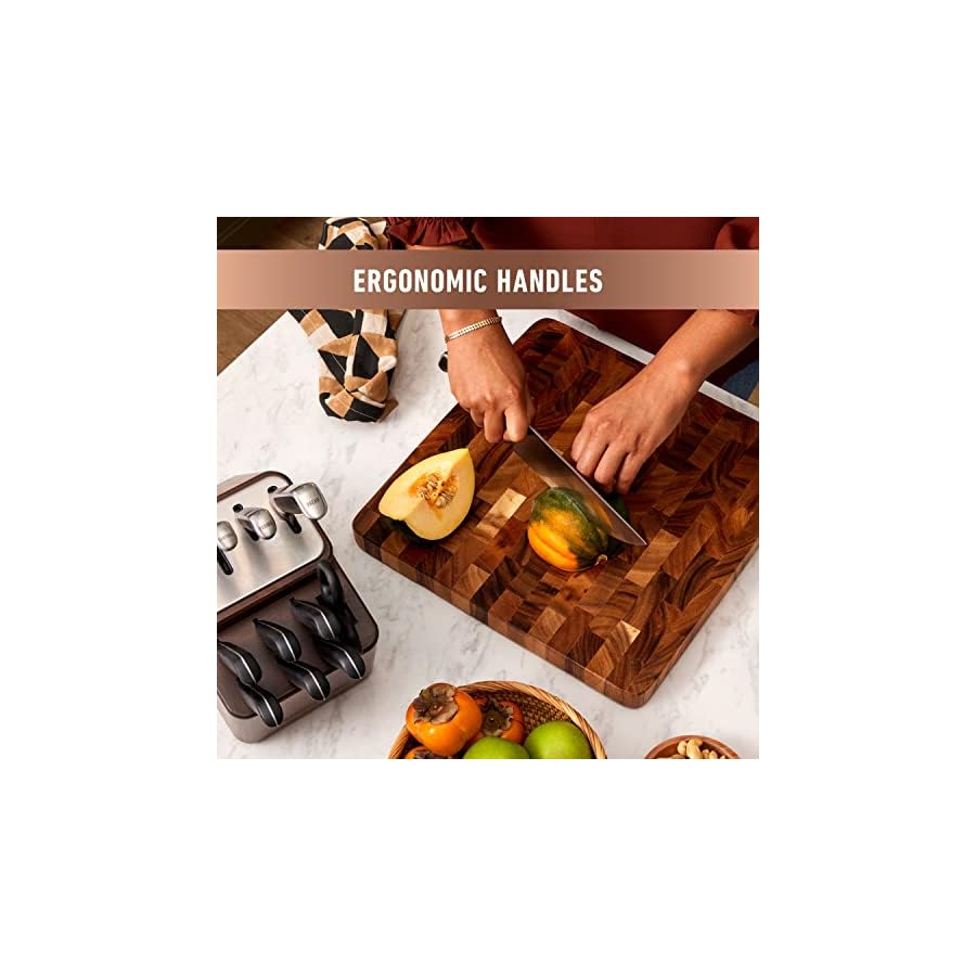 Calphalon-Premier-SharpIN-Knife-Set-with-Sharpening-Knife-Block-12-Piece-Carbon-Steel-Kitchen-Knife-Set Calphalon Premier SharpIN Knife Set with Sharpening Knife Block