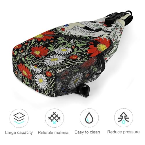 Supdreamc mochila tipo sling ultraligera crossbody para actividades miniatura 5