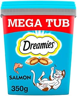 Dreamies Cat Treats, Tasty Salmon, 350g