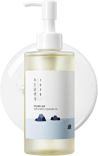 ROUND LAB 1025 Dokdo Cleansing Oil 6.76 Fl Oz | Lightweight Makeup Remover for Sensitive Skin, Blackhead Pore Cleanser, No Residue Korean Skincare