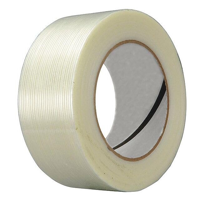 ZORO SELECT Manufacturer Varies Filament Tape,Rubber Adhesive,55m L,PK24 TC389-48MM X 55M (24PK) - 1 Each