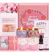 Birthday Pamper Gifts for Women, Happy Birthday Hampers Relaxation Self Care Package for Her, Bir...