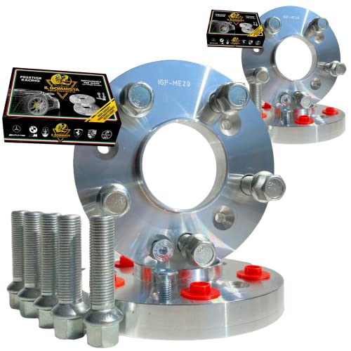 Entretoises de roues haut de gamme 16+20 mm pour Audi S4 RS4 S5 RS5 avec boulonnerie acier robuste