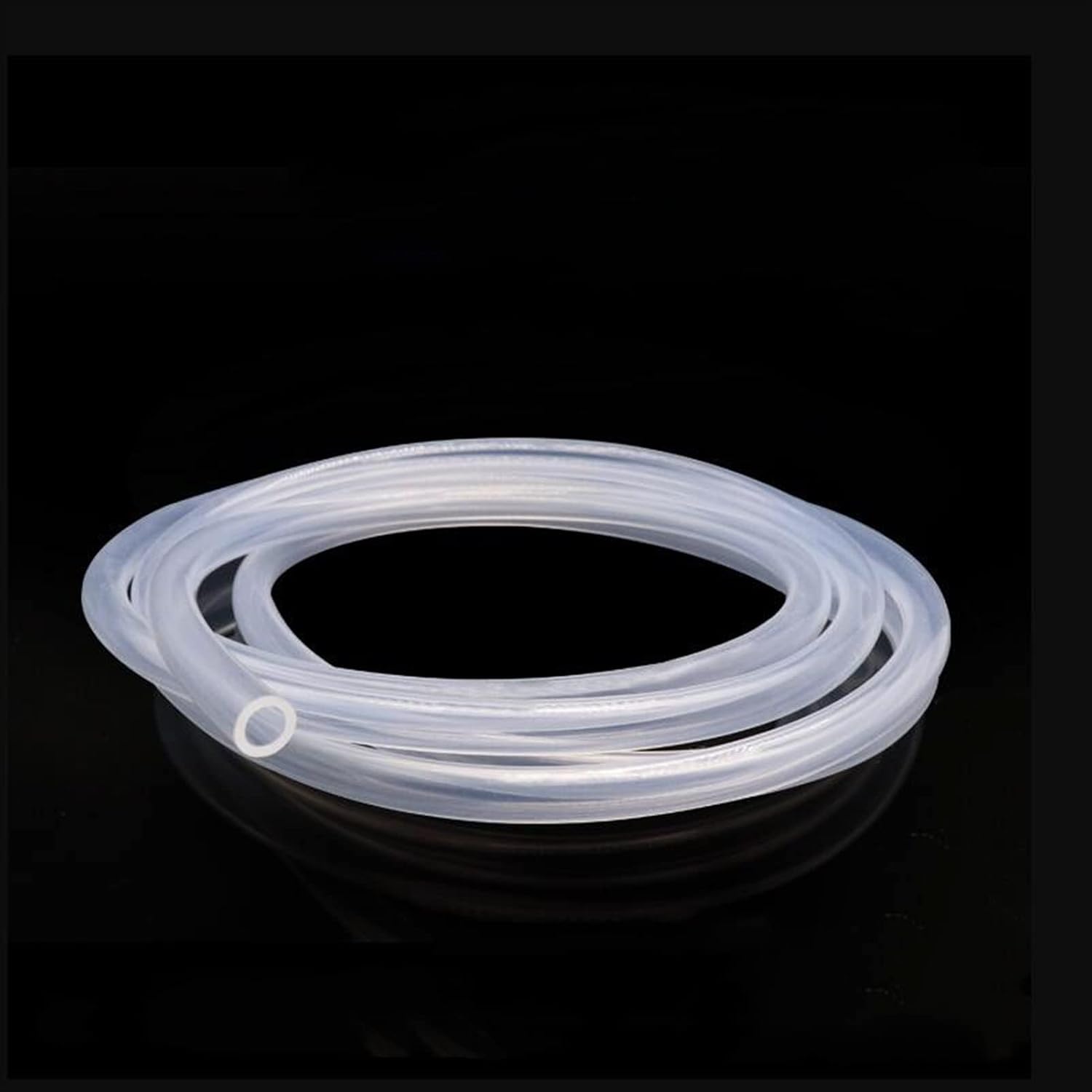 Chenlu-Hose Tubing 5 Meter 10 Meter Transparent Food Grade Tasteless Clear Silicone Tube Hose Water Pipe 2X4 3X5 3X6 4X6 4X7 5X7 5X8 6X8 6X9 6X10 7X10 7X11MM, No corrosion, aging Resistance ( Size : 1