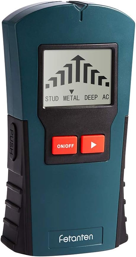 Stud Finder Multi-Scanner Wall Stud Sensor, Electric Stud Detector Center Digital Handheld Metal Detector with LCD Display for Live AC Wire, Metal, Wood, Void
