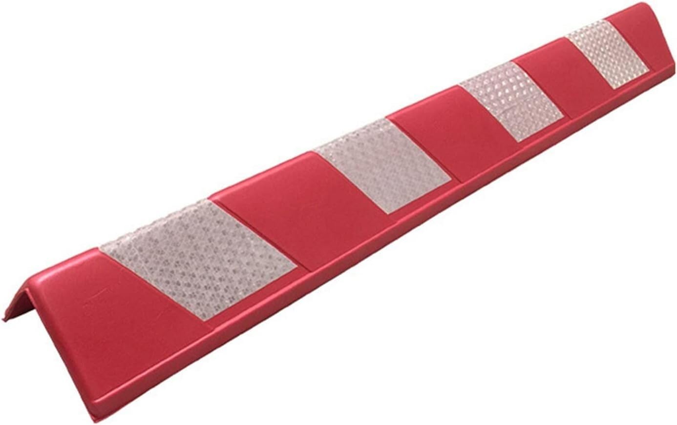 Protectores de Esquina para Paredes y garajes, Protectores de Espuma para columnas y Paredes, Ideales para estacionamientos y almacenes. Incluyen Tiras Reflectantes y Pro,Rosso-12pcs