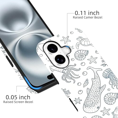 Coque iPhone 16 MagSafe hybride double couche évite cassure et rayure