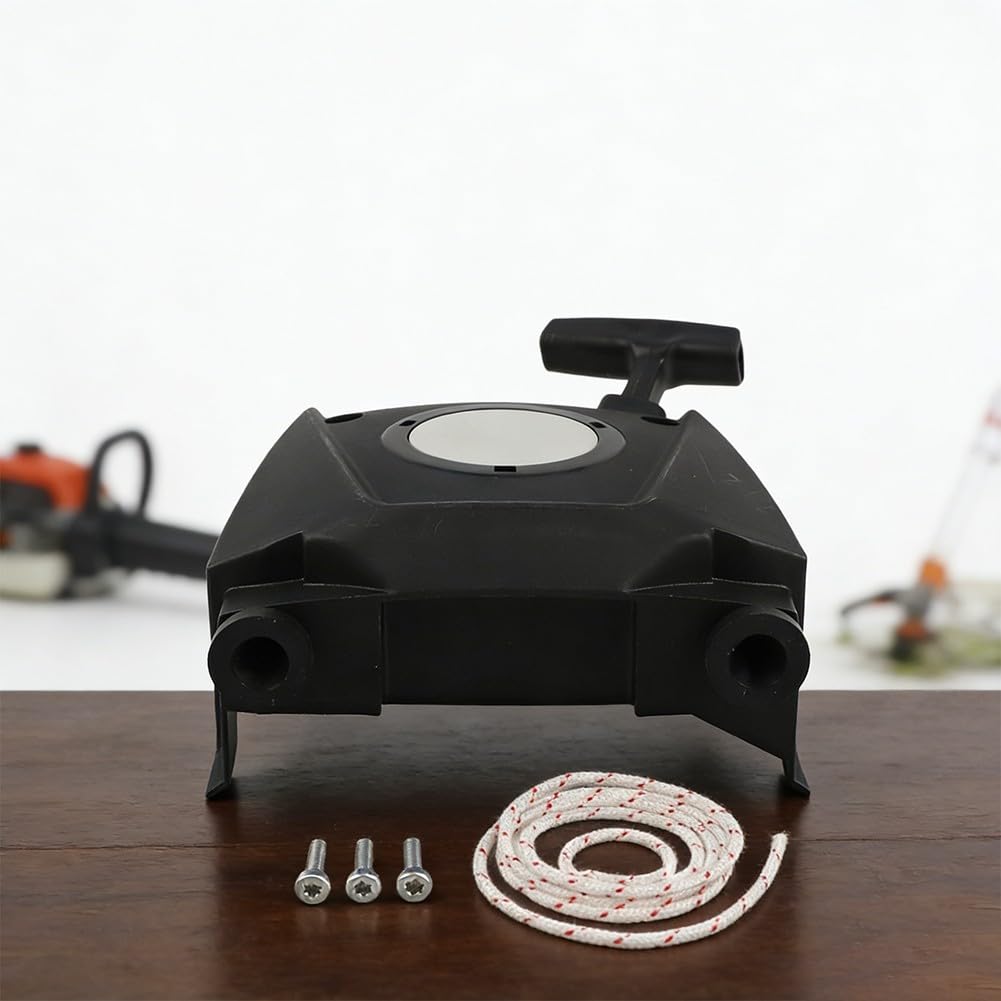 Rewind Starter 4283 190 4023 Pieza de repuesto para sopladores de hojas BR800C BR800 C-E 800 C, construcción de plástico para mantenimiento de jardines y patios