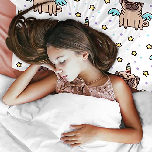 Linge de lit simple 3 pièces premium avec housse de couette
