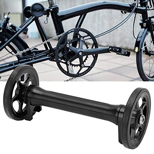 KIMISS Easy Wheel Extension, Strength Lightweight Telescopic Easy Wheel Bar High Extender Folding Bike Rod for 3sixtyBlack (Black) - Image 4