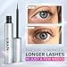 NYK1 CONCENTRATED Lash Serum For Eyelash Growth (3ml) LashForce Eyelash Serum To Grow Lashes Longer And Thicker - Lash Growth Serums For Easy Application And Long Lasting Results For Fuller Eyelashes