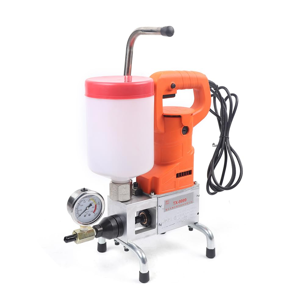 Macchina per iniezione ad alta pressione, 720 W, pompa di iniezione, riempitrice perfusion per crepe di calcestruzzo, riparazione di perdite in acqua, piscina, casa, tetto, 10000psi 1.65lbs/min