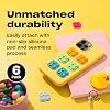 OCTOBUDDY Classic mini - Silicone Suction Phone Case Adhesive Mounts - Hands-Free, Strong Grip Holder for Selfies and Videos - iPhone and Android Compatible - 6 x 1 x 1, Spade Green