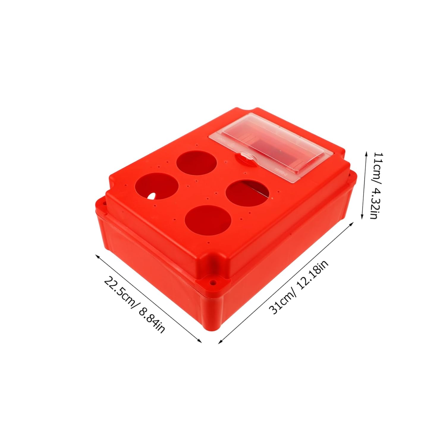 POPETPOP Industrial Outdoor Electrical Boxes Small Plastic Junction Box Weatherproof Easy to Clean