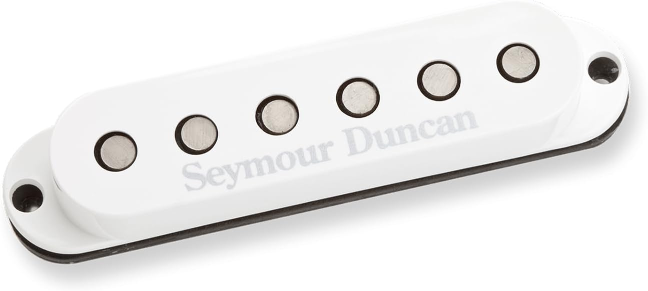 Custom Flat Strat Single Coil Pickup - White