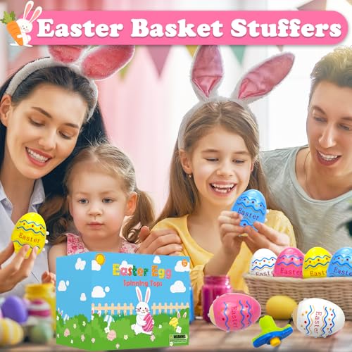 image for Leetous Easter Eggs Basket Stuffers Toys Gifts for Toddler Boys Girls,