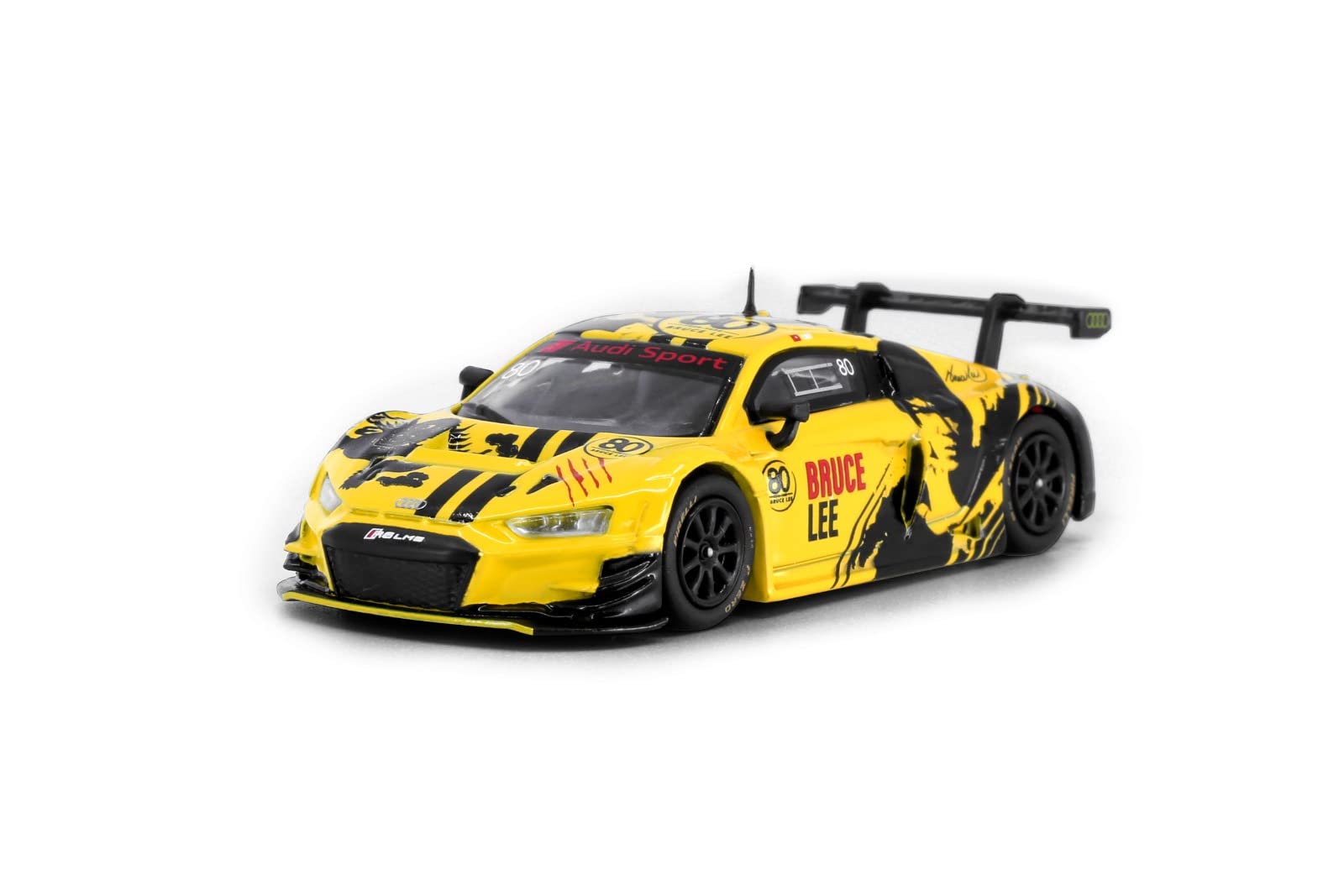 POPRACE X TOYEAST 1/64 Audi R8 LMS Bruce Lee 80TH Finished