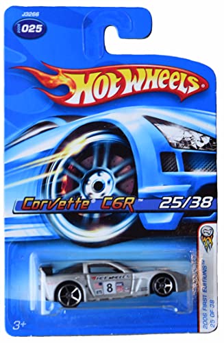 Hot Wheels Corvette C6R - 2006 First Editions 25/38 - Silver