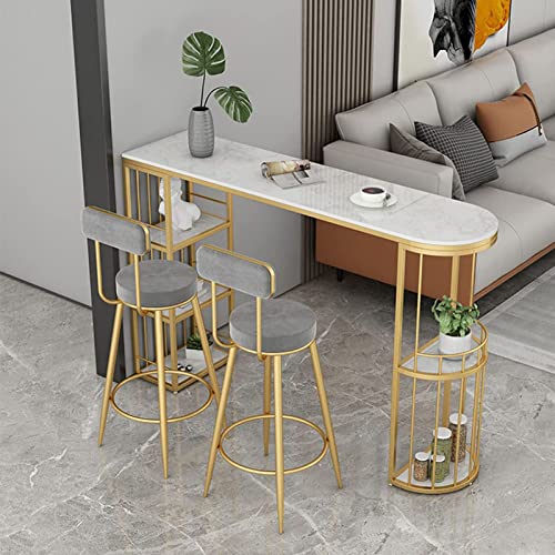 Tabourets hauts en velours parfaits pour vos repas en cuisine