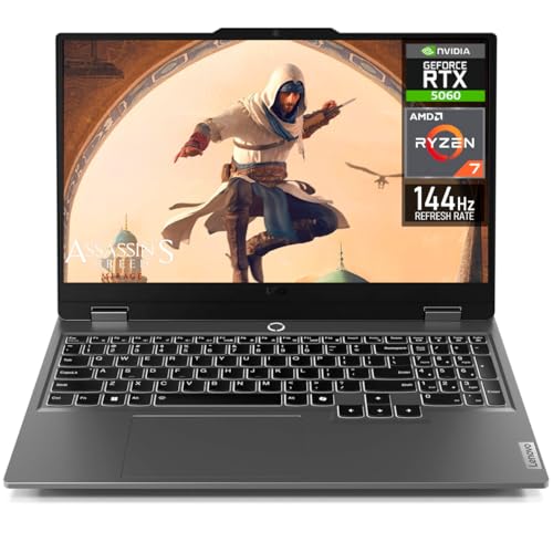 Lenovo LOQ 15 15.6-inch AMD Ryzen 7 250 512GB NVIDIA GeForce RTX 5060