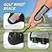 DynoPek 3-Piece Golf Wrist Trainer,Arm Band Kit & Golf Grip -Golf Swing Posture Corrector Training Aid for Men Women Beginners,Premium Gift Box Packaging.