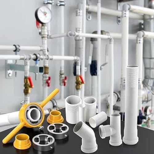 NestNook 6-teiliges NPT-Gewindeschneider-Werkzeugset für PVC-Rohre (Größen 1/2, 3/4 und 1)