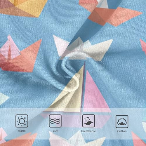 Durable Girls Underwear Toddler 2t Cotton Little Girl Panties Cute Cartoon Boats Blue Undies Kids Briefs3