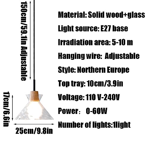 Lustre industriel moderne idéal pour illuminer une table de séjour - 7