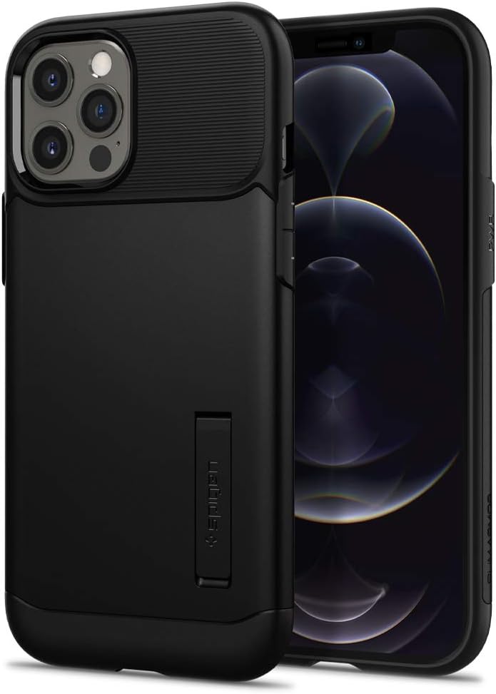 Gеt Chеар Prісе Spigen Slim Armor Designed for iPhone 12 Pro Max Case (2020) - Black Gеt Chеар Prісе Spigen Slim Armor Designed for iPhone 12 Pro Max Case (2020) - Black