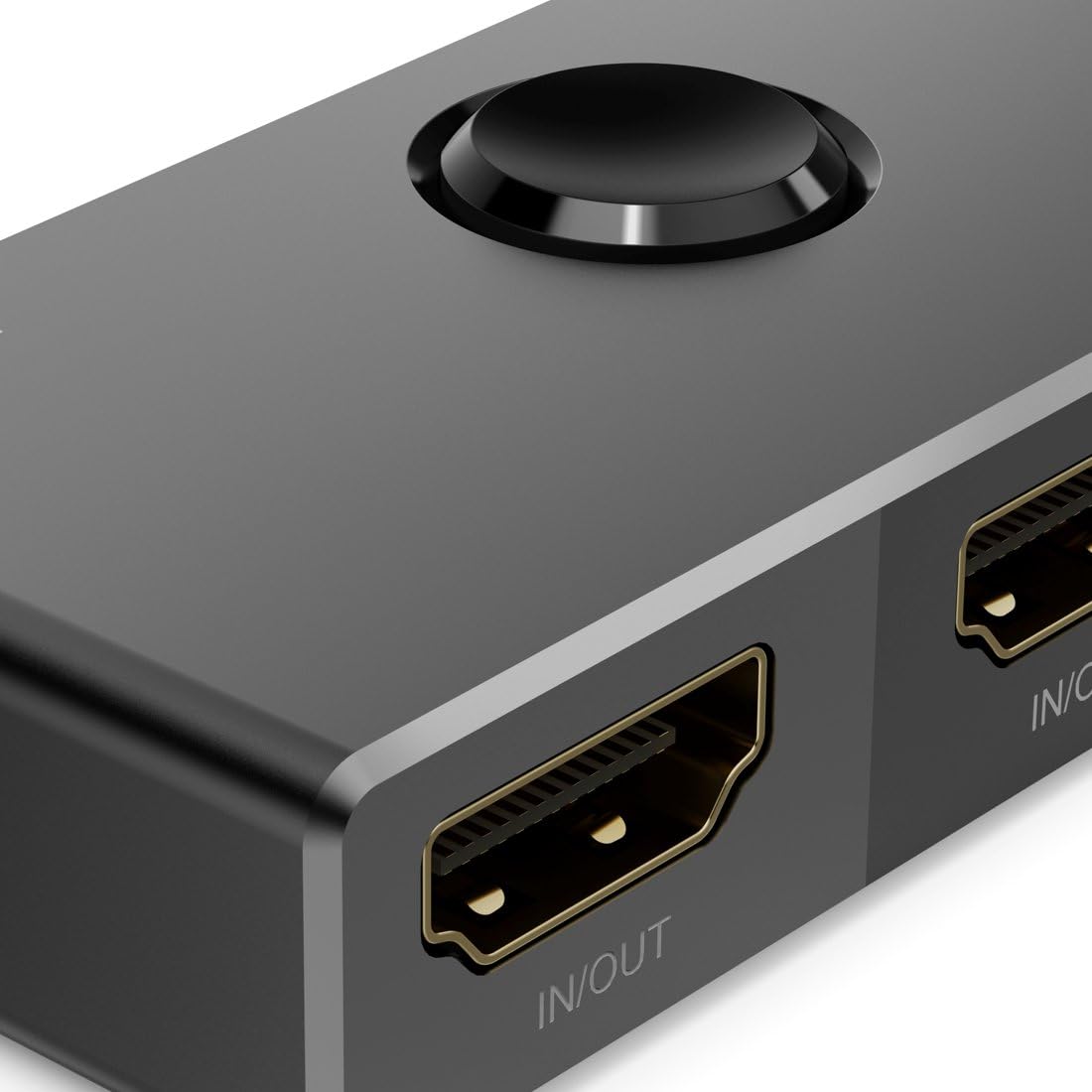 Hama Switch HDMI 8K (2 in 1 out/1 in 2 out, 8K HDMI Switch per TV, PC, monitor, lettore Blu-ray, console, proiettore)
