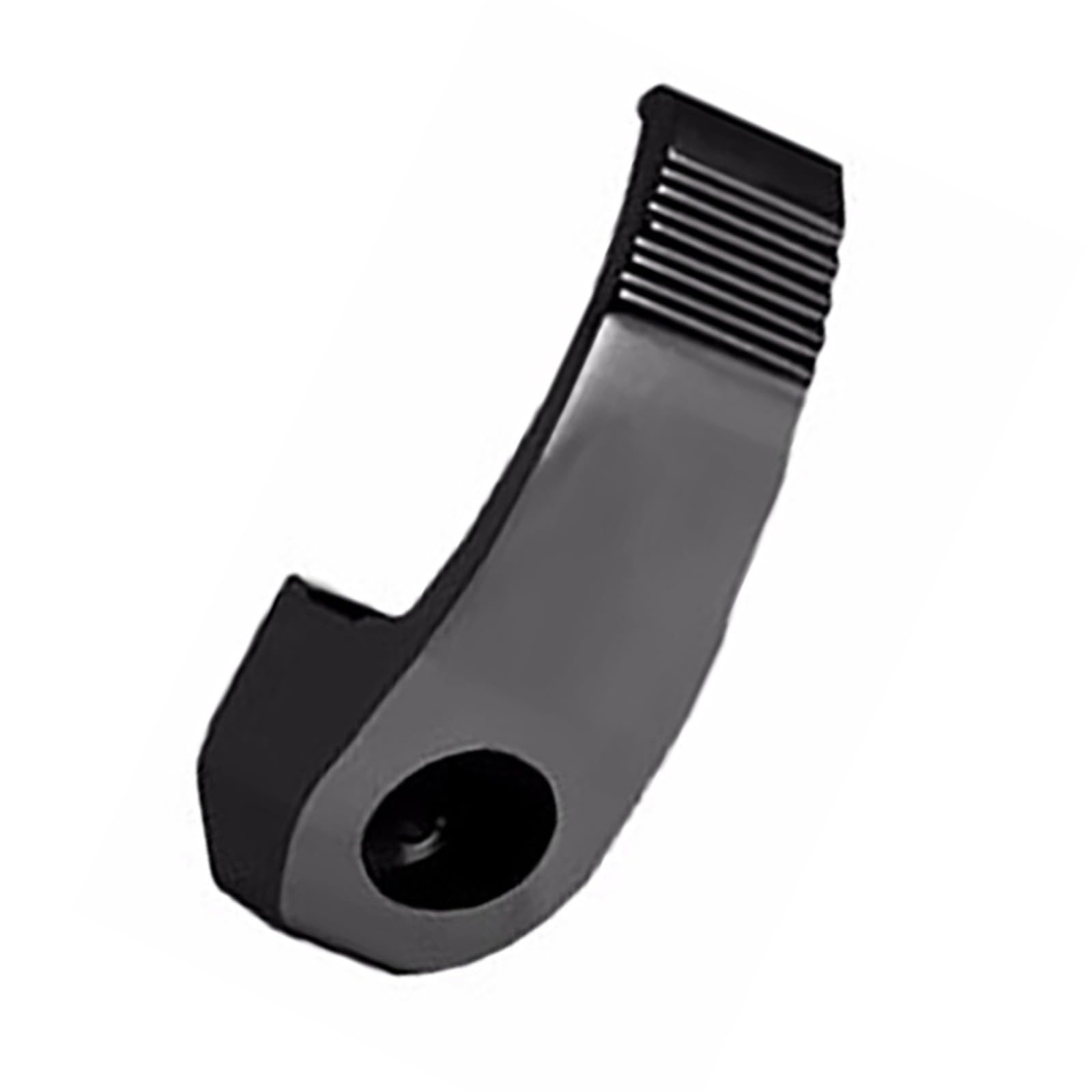 Hsioluted Black Metal Hook Heavy Duty Aluminum Hook Fashionable Finish Hanging Strong Strength Front For Scooters & Bikes Rustproof