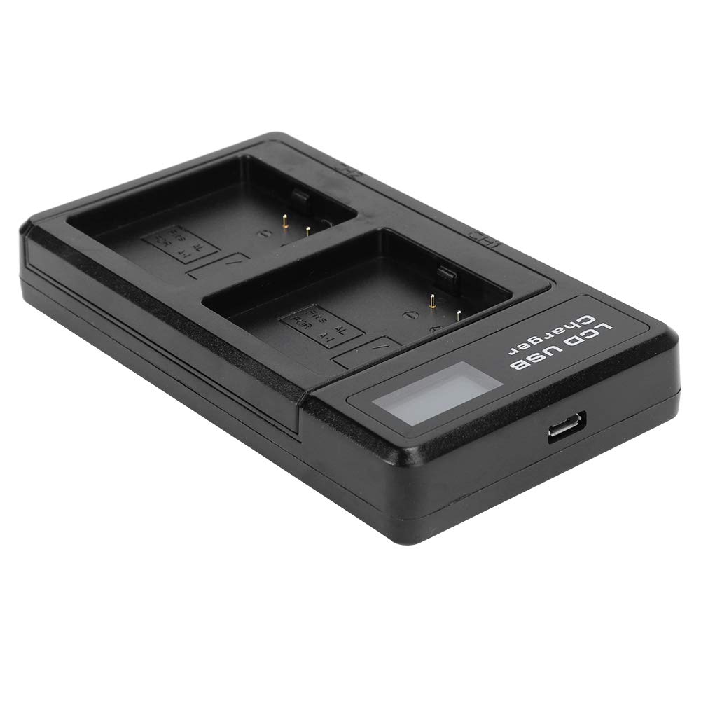 Cargador de Batería con Ranuras Duales y Pantalla LCD para Pro y Pro 2, 2 Baterías de Litio de 2440 MAh, Construcción ABS de