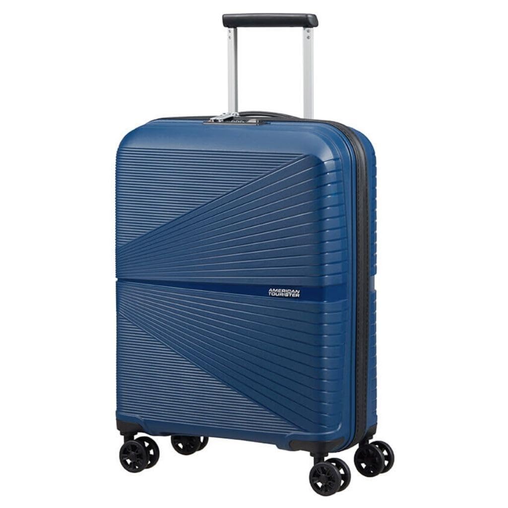 American Tourister Airconic - Carrello a 4 ruote, 55 cm, Blu (midnight navy), L, Valigia