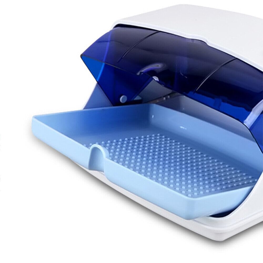Scatola di disinfezione UV UV LED sterilizzazione Sterilizzatore Salone Unghie con Una Piastra Rimovibile Fornita per Strumenti Manicure