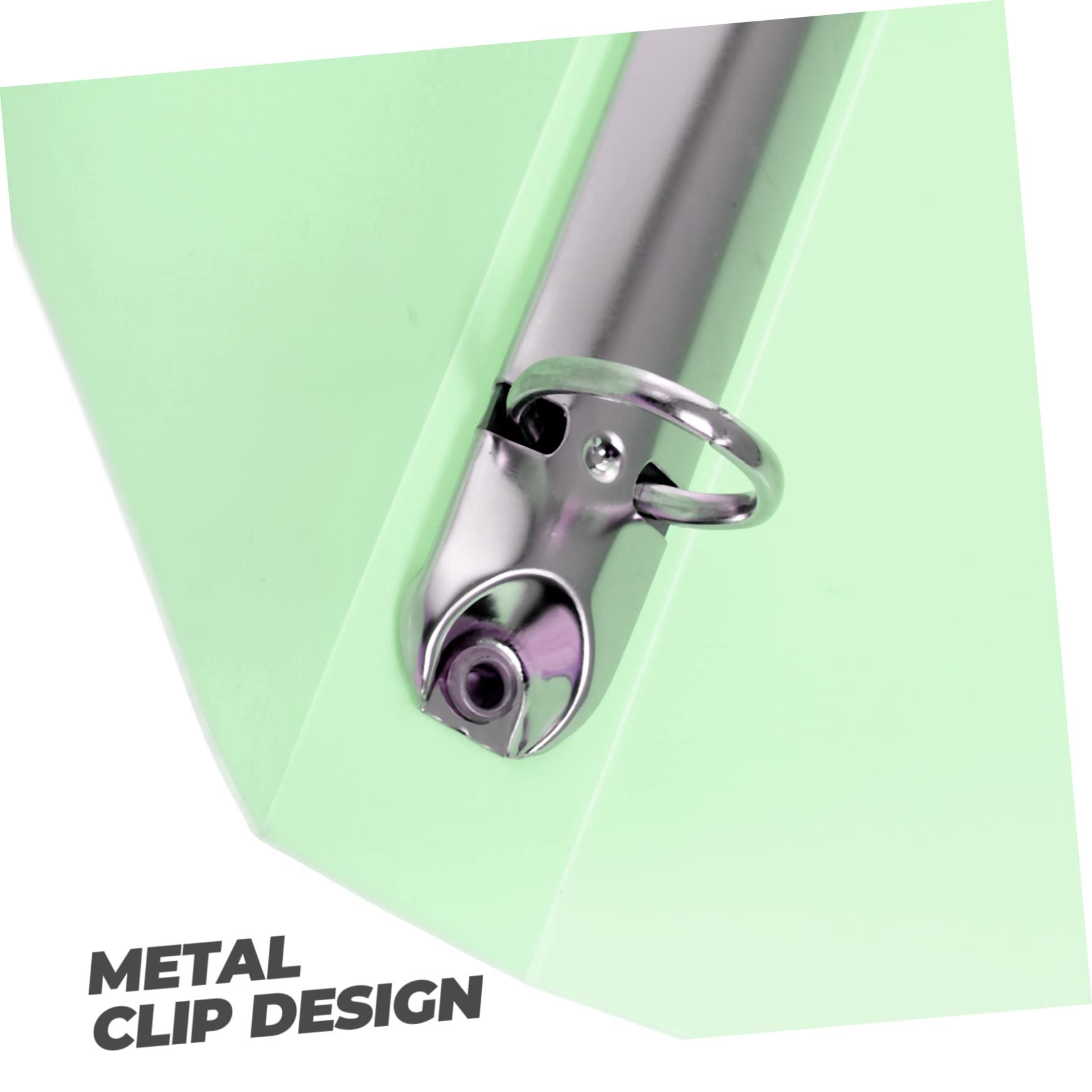 Tofficu 2pezzi Raccoglitore Per Documenti Con Clip Organizzatore Per Musica e Documenti Design Resistente e Pratico Per Ufficio e Scuola Mela