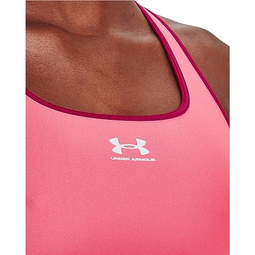 Image of Under Armour Women's Armour Mid Heathered Sports Bra