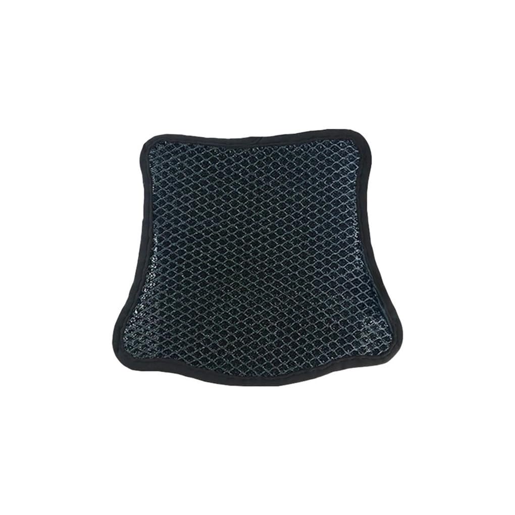 Almohadilla asiento motocicleta para rutas largas con cojín negro cómodo 7