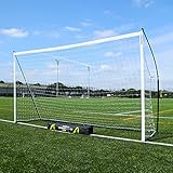 QUICKPLAY Kickster Elite Soccer Goal 12x6' | Ultra Portable Indoor & Outdoor Football Goal Features...