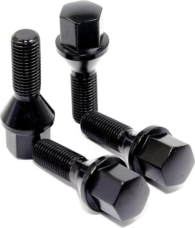 #US Replacement Part for Set of 20 Veritek 14X1.5Mm Black Wheel Lug Bolts for Custom Wheels C lawnPart#271198