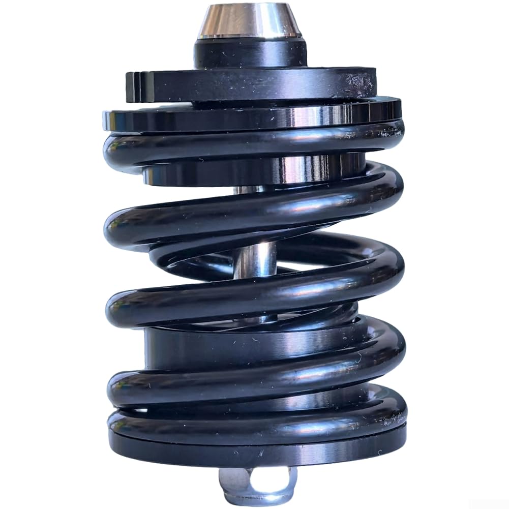 Alloy Spring Steel Rear Shock Absorber for Brompton Folding Bikes A Line and C Line Precise Fit Design (Black)