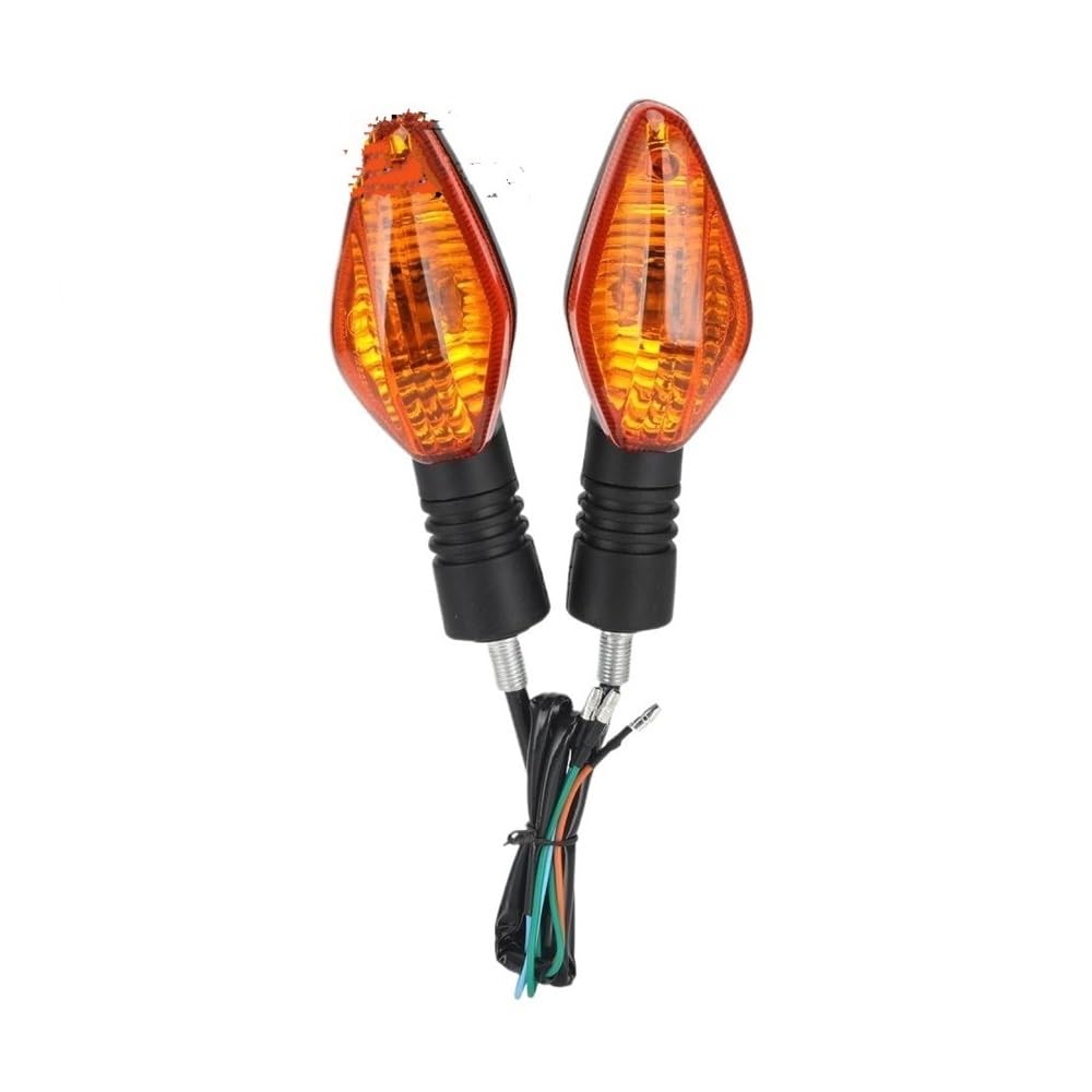 Clignotants moto 110 indicateur feu orange de signalisation