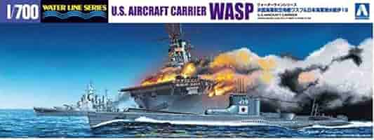 青島文化教材社 1/700 ウォーターラインシリーズ WASP ワスプ &潜水艦 伊-19 プラモデル w17b8b5 51CsZLeNMIS._AC_SY200_QL15_.jpg