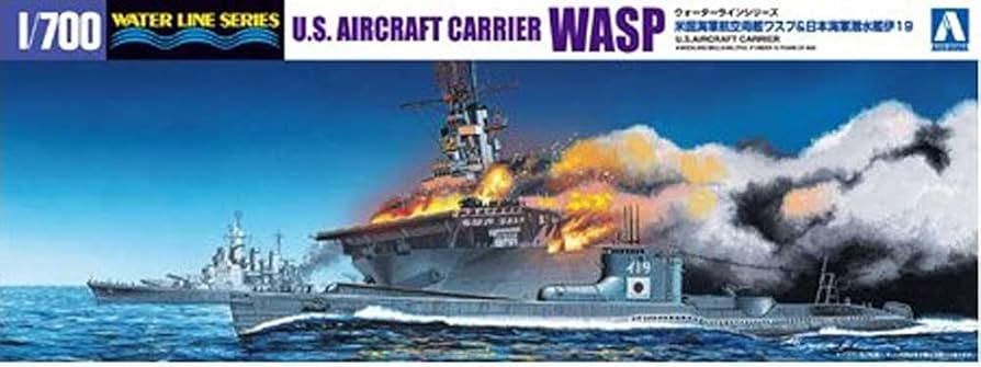 Amazon | 青島文化教材社 1/700 ウォーターラインシリーズ WASP ワスプ