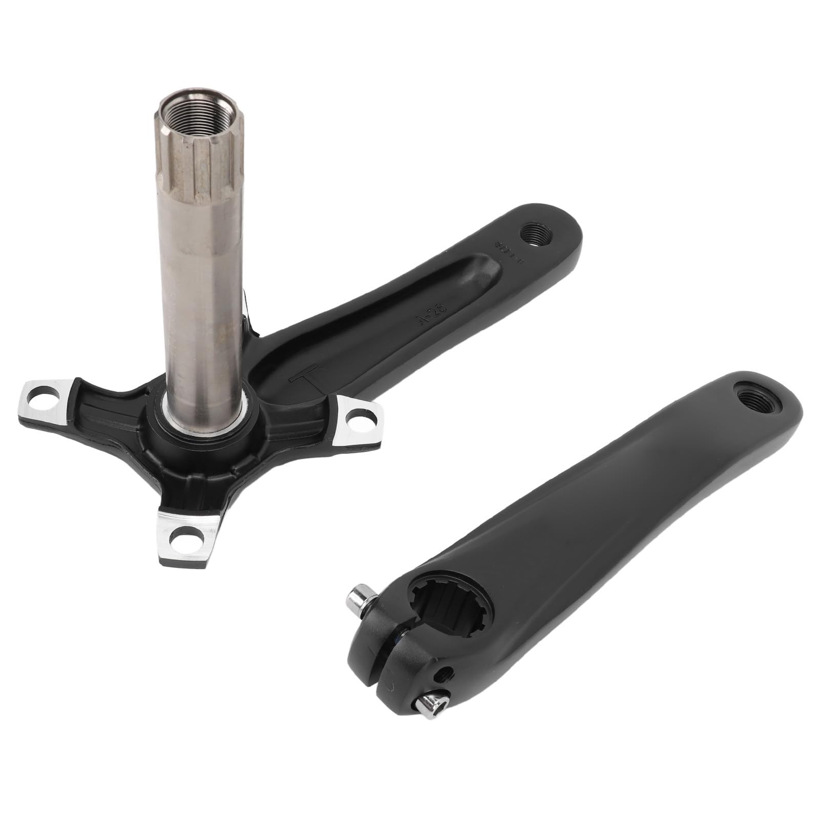 Mechanizm Korbowy do Roweru Górskiego, Zestaw Ramion Korby ze Stopu Aluminium 170 Mm 104 BCD z Zestawem Suportu, Przenoszenie Mocy Obrabiane CNC dla Rowerzystów BMX Szosowych Rowerów