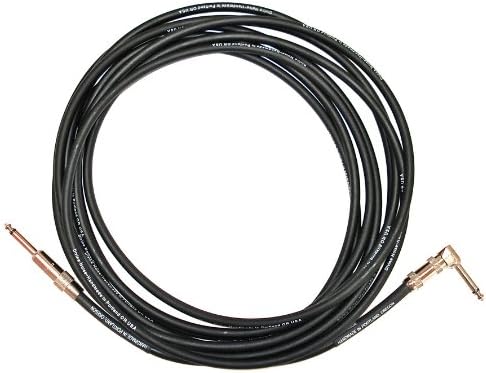 Straight to Right Angle 20 Ft. Instrument Cable