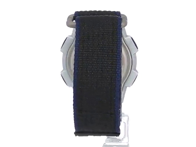 Timex Ironman watch on a wrist, showing the shock-resistant strap.