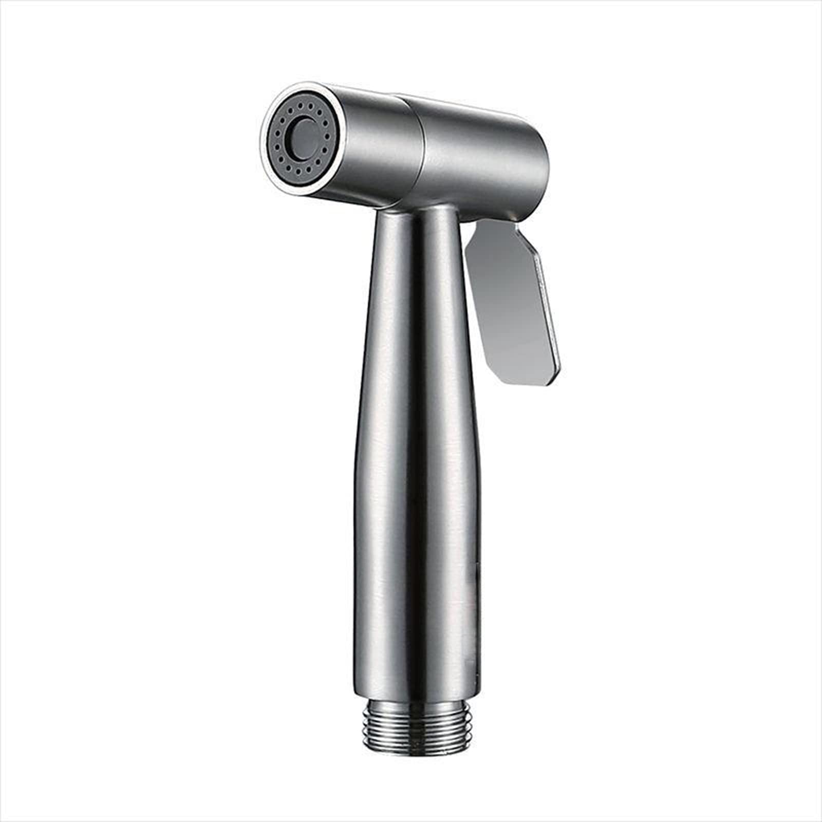 Pulverizador de bidé de mano en acero inoxidable con toma G1/2 para higiene íntima