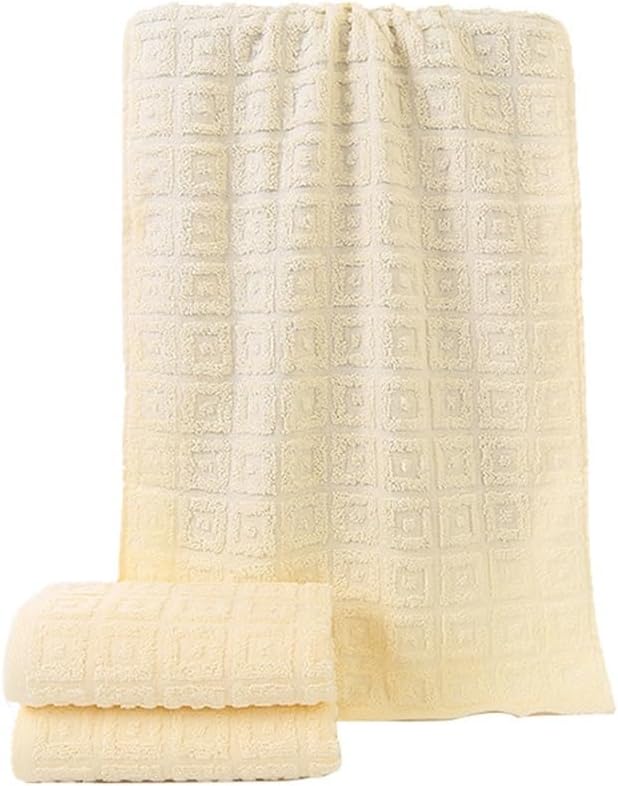 Cotton Towel Adult Soft Absorbent Towels Bathroom Sets Towel Towels for Home(D)